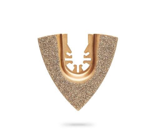 ЗУБР CARBIDE ВК8 Р60, 80 мм треугольное полотно с твердосплавной крошкой: твердое дерево, строительный раствор, клей, UniLock (15557) купить  в Сочи ЗУБР CARBIDE ВК8 Р60, 80 мм треугольное полотно с твердосплавной крошкой: твердое дерево, строительный раствор, клей, UniLock (15557) купить  в Сочи