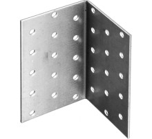 ЗУБР УКР-2.0, 100 x 60 x 60 x 2 мм, цинк, равносторонний крепежный уголок (310206-100-060)