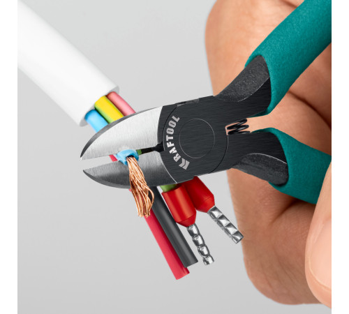 KRAFTOOL Kraft Mini, чистый рез 115 мм, прецизионные бокорезы (220017-6-11) купить  в Сочи