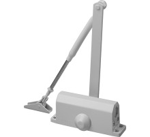 STAYER MAXComfort, до 40 кг, белый серебро, дверной доводчик (37916-50)