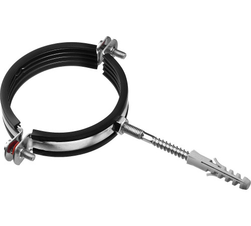 ЗУБР 3″, цинк, 1 шт, трубный хомут с сантехнической шпилькой и дюбелем (37866-87-94) купить  в Сочи