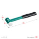 KRAFTOOL Dead Blow, 30 мм, 450 г, безынерционный молоток (2078-30) купить в Сочи