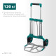 KRAFTOOL ATLANT, до 120кг, каркас и платформа из алюминия, платформа 48.5х35см, колеса d18см, вес 6.9кг, складная хозяйственная тележка (38751-120) купить в Сочи
