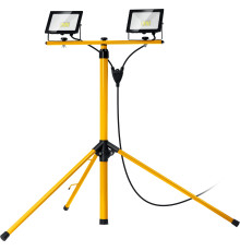 STAYER LED-MAX, 2 х 30 Вт, 6500 К, IP 65, 1.6 м, светодиодные прожекторы на штативе (56925-2-30)