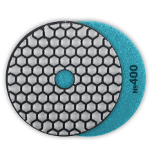 ЗУБР 100 мм, №400, сухое шлифование, алмазный гибкий шлифовальный круг АГШК, Профессионал (29868-400)
