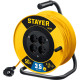 STAYER M-315, ПВС, 3 х 1.5 мм2, 50 м, 3500 Вт, силовой удлинитель на катушке (55078-50) купить в Сочи