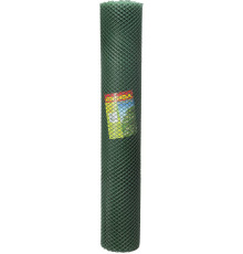 GRINDA 1.63 x 15 м, ячейка 18 х 18 мм, цвет хаки, садовая решетка (422277)