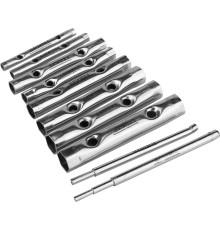 STAYER 10 шт, набор торцовых трубчатых ключей (2719-H10)