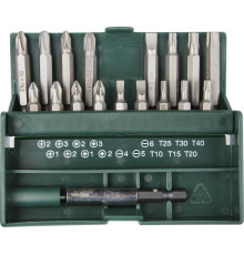 KRAFTOOL 18 шт, с магнитным адаптером, набор бит (26131-H18) KRAFTOOL 18 шт, с магнитным адаптером, набор бит (26131-H18)