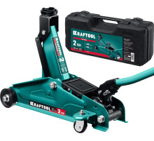 KRAFTOOL STARK, в кейсе 2 т, 135 - 340 мм, для легковых а/м, подкатной домкрат (43453-2-K)