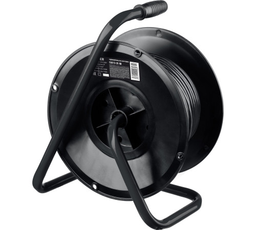 STAYER S-207, ПВС, 2 х 0.75 мм2, 20 м, 2200 Вт, удлинитель на катушке (55073-20) купить  в Сочи