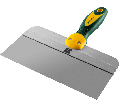 KRAFTOOL 250 мм, широкое полотно, алюминиевая направляющая, двухкомпонентная ручка, нержавеющий, фасадный шпатель (10036-250) купить  в Сочи