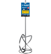 ЗУБР М14, d160 мм, насадка-миксер для легких растворов ″сверху-вниз″, Профессионал (МНЛ-П160)