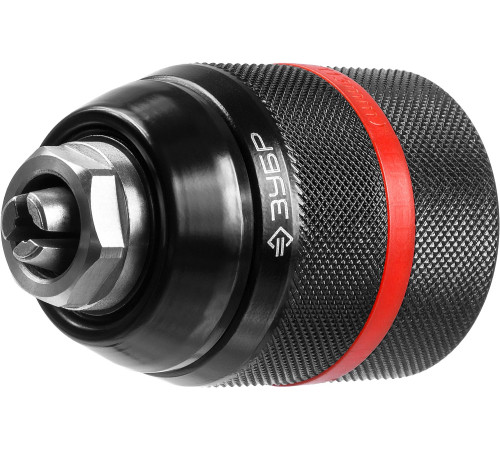 ЗУБР 13 мм, 1/2″, ударный быстрозажимной патрон с фиксатором для дрели, Профессионал (29072-13-1/2) купить  в Сочи