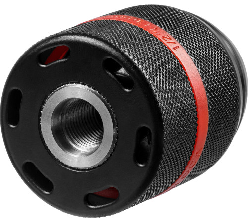 ЗУБР 13 мм, 1/2″, ударный быстрозажимной патрон с фиксатором для дрели, Профессионал (29072-13-1/2) купить  в Сочи