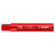 ЗУБР МП-1000К красный, 2-10 мм, клиновидный перманентный маркер (06333-3) купить  в Сочи