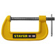 STAYER SG-100, 100 мм, чугунная струбцина G (3215-100) купить  в Сочи