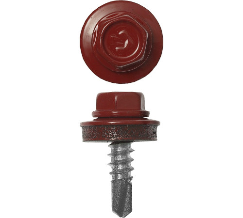 ЗУБР СКМ 3003, 25 х 5.5 мм, рубин.-красн., 420 шт, кровельный саморез, Профессионал (4-300315-55-025-3003) купить  в Сочи