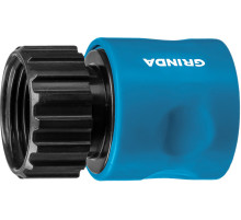 GRINDA TT-34I, 3/4″, с внутренней резьбой, для шланга, быстросъемный соединитель, PROLine (8-426501)