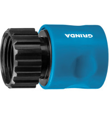 GRINDA TT-34I, 3/4″, с внутренней резьбой, для шланга, быстросъемный соединитель, PROLine (8-426501)