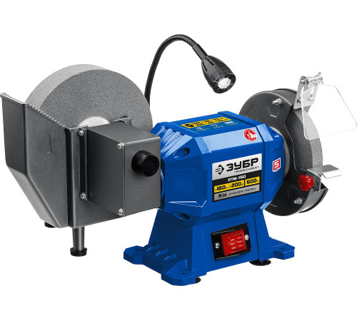 ЗУБР d 150 мм / d 200 мм, 500 Вт, заточной станок для мокрого и суxого шлифования, Профессионал (ПТМ-150) купить  в Сочи