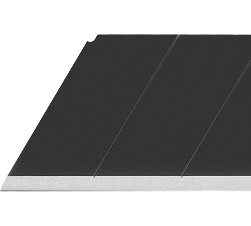 OLFA 18 мм, 50 шт, в пластиковом кейсе + блистер, черные сегментированные лезвия, особо острые, EXCEL BLACK (OL-LBB-50B) купить  в Сочи