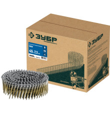 ЗУБР CNW 45 х 2.3 мм, барабанные гвозди рифленые, 10800 шт (305382-45) ЗУБР CNW 45 х 2.3 мм, барабанные гвозди рифленые, 10800 шт (305382-45)