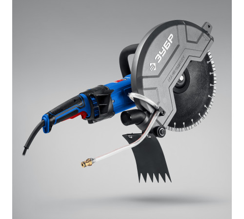 ЗУБР d 355 мм, 2700 Вт, 125 мм, электрический резчик по бетону, Профессионал (РЭУ-2700-355) купить  в Сочи