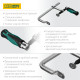 KRAFTOOL Forge FF-160/80, 80 х 160 мм, цельнокованая струбцина F (32014-080-160) купить в Сочи