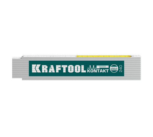 KRAFTOOL PRO-90 Kontakt, 2.4 м, профессиональный складной деревянный метр (34729) купить  в Сочи