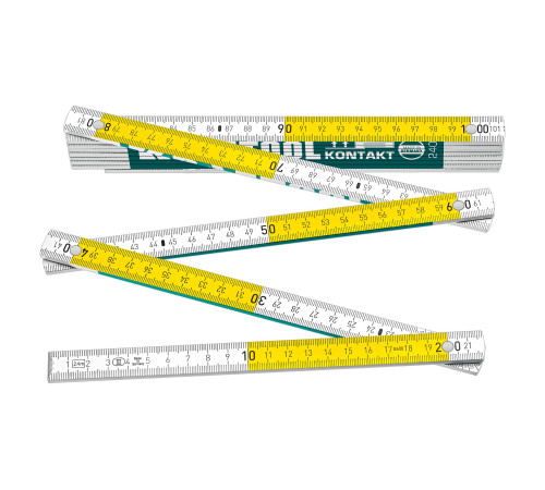 KRAFTOOL PRO-90 Kontakt, 2.4 м, профессиональный складной деревянный метр (34729) купить  в Сочи