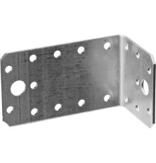 ЗУБР УКА-2.0, 55 x 50 x 90 x 2 мм, цинк, асимметричный крепежный уголок (310156-55)