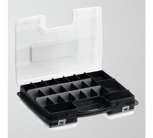 СИБИН 295 х 220 х 76 мм, Пластиковый двухсторонний органайзер (38028) купить  в Сочи