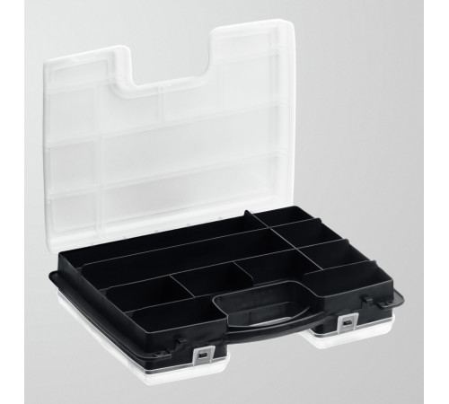 СИБИН 295 х 220 х 76 мм, Пластиковый двухсторонний органайзер (38028) купить  в Сочи