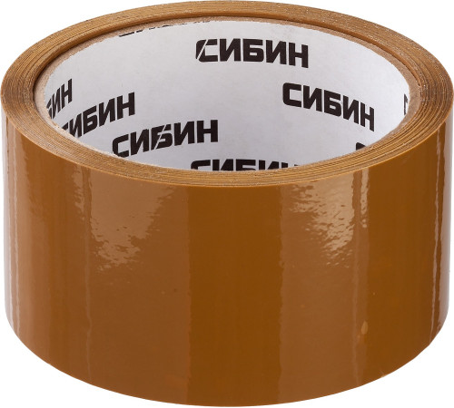 СИБИН 48 мм, 50 м, 40 мкм, коричневая, клейкая лента (12055-50-50) купить в Сочи СИБИН 48 мм, 50 м, 40 мкм, коричневая, клейкая лента (12055-50-50) купить в Сочи