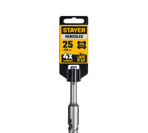STAYER HERCULES-4Х 25x310 мм, SDS-plus бур (29290-310-25) купить  в Сочи