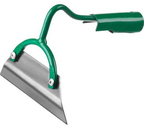 РОСТОК 150 х 50 мм, трапециевидный профиль, нержавеющая сталь, без черенка, мотыга (421567) купить  в Сочи РОСТОК 150 х 50 мм, трапециевидный профиль, нержавеющая сталь, без черенка, мотыга (421567) купить  в Сочи