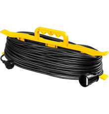 STAYER MF-207, ПВС, 2 x 0.75 мм2, 50 м, 2200 Вт, силовой удлинитель-шнур на рамке (55018-50)