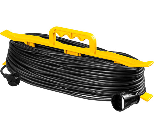 STAYER MF-207, ПВС, 2 x 0.75 мм2, 50 м, 2200 Вт, силовой удлинитель-шнур на рамке (55018-50) купить  в Сочи