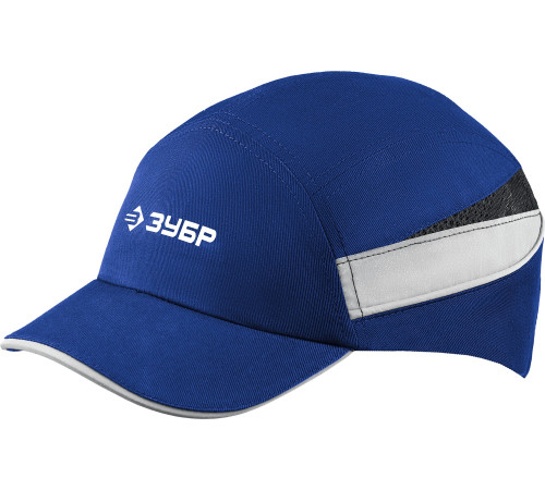 ЗУБР БИНОМ, синяя, ударопрочный корпус, укороченный козырёк 55 мм, размер от 54 до 59 см, защитная каскетка, Профессионал (11095) купить  в Сочи