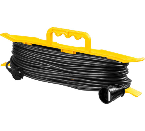 STAYER MF-207, ПВС, 2 x 0.75 мм2, 30 м, 2200 Вт, силовой удлинитель-шнур на рамке (55018-30) купить  в Сочи