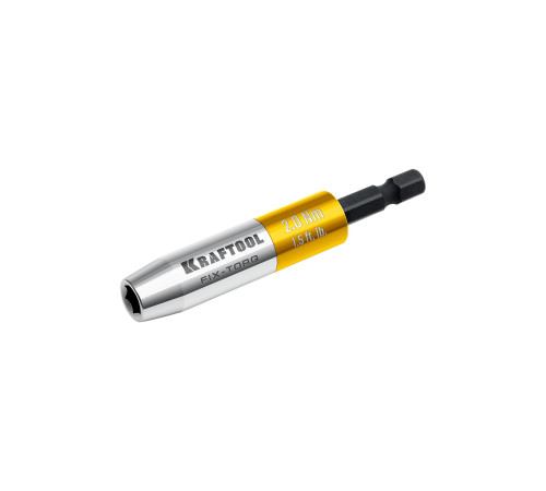 KRAFTOOL FIX-TORQ 2.0 Нм динамометрический адаптер для бит (64035-2.0) купить в Сочи KRAFTOOL FIX-TORQ 2.0 Нм динамометрический адаптер для бит (64035-2.0) купить в Сочи