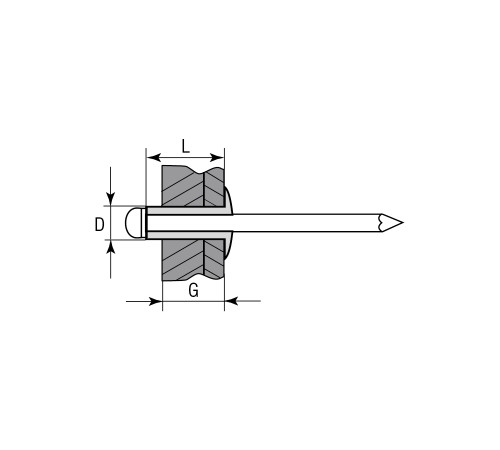 KRAFTOOL Alu (Al5052), 4.0 x 16 мм, 500 шт, алюминиевые заклепки (311701-40-16) купить в Сочи KRAFTOOL Alu (Al5052), 4.0 x 16 мм, 500 шт, алюминиевые заклепки (311701-40-16) купить в Сочи