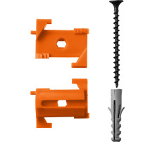 ЗУБР ВИНТ-Н25, 25 шт, набор: СКШМ в комплекте с дюбелем и саморезом (30955-Н25)