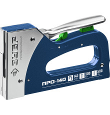 ЗУБР Про-140, скобы тип 140, гвозди тип 300/500, стальной рессорный степлер (4-31573)