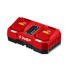 ЗУБР 20 В, 2 порта, 2 х 3 А, зарядное устройство для LMS АКБ (БЗУ-20-2)