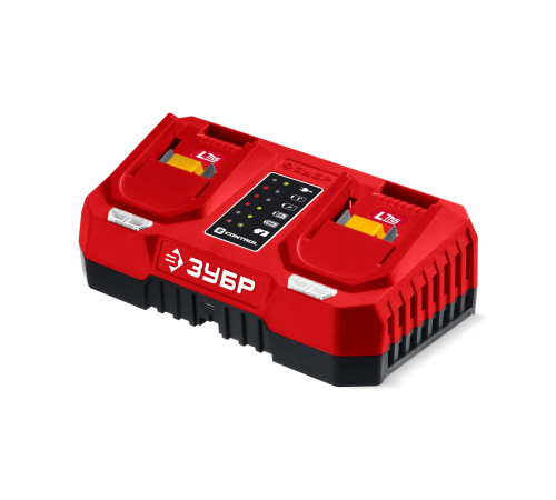 ЗУБР 20 В, 2 порта, 2 х 3 А, зарядное устройство для LMS АКБ (БЗУ-20-2) купить  в Сочи