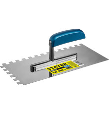 STAYER 130 х 280 мм, зуб 10 х 10 мм, штукатурная гладилка, Professional (0802-10)