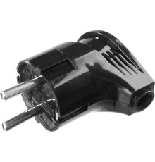 STAYER MAXElectro, черная, 16 А/220 В, 1300 Вт, угловая вилка (55161-B)