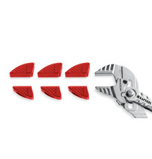 KRAFTOOL Vise-Wrench сменные защитные накладки на губки, для клещей 180 мм, набор из 3-х пар (22066-S3)
